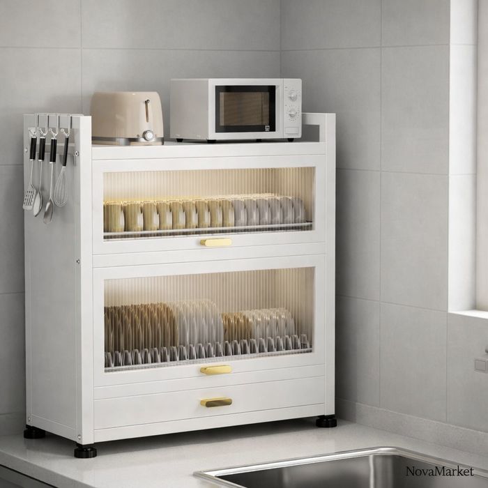 Этажерка для кухонной посуды 71×57 см