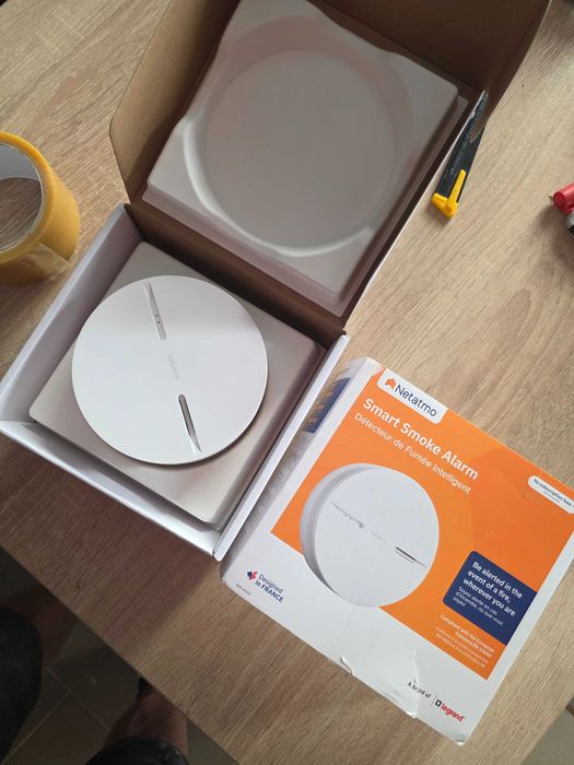 Detector inteligent de fum Netatmo NA-NSA-EC