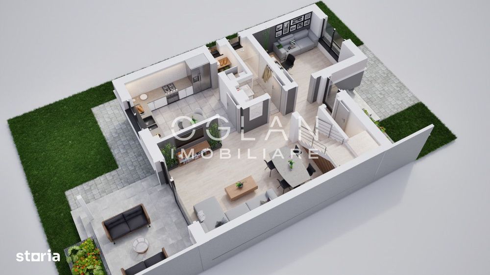 Duplex modern 5 camere – Șura Mică | Comision 0%