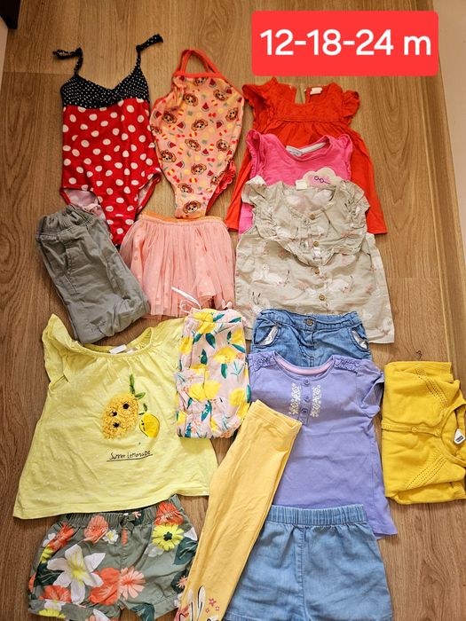 Лот за момиче 6-9,9-12 м, 18-24 м, 1,2 години.