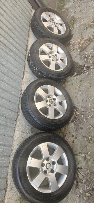 Jante Skoda Octavia 2 cu cauciucuri de vara