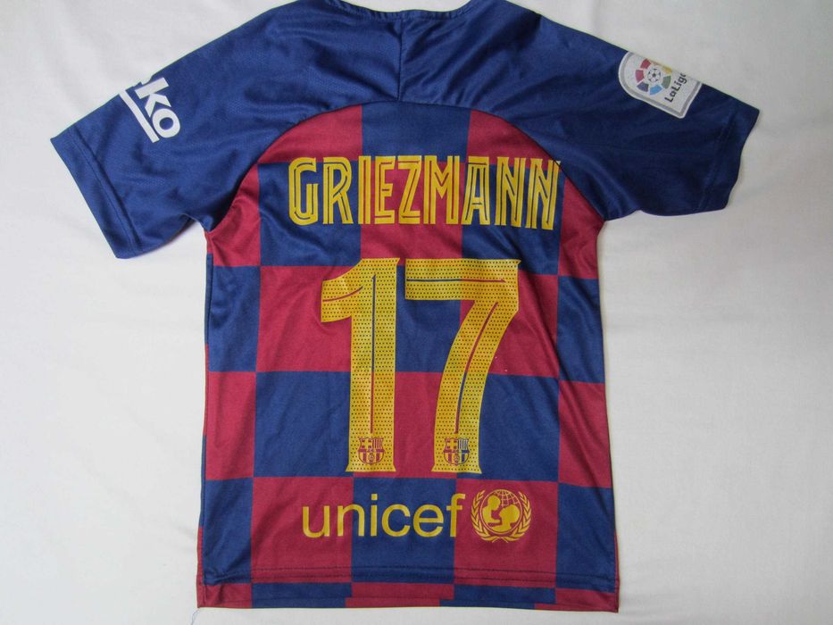 Tricou fotbal Barcelona Griezmann, masura 104, Nike, stare f. buna
