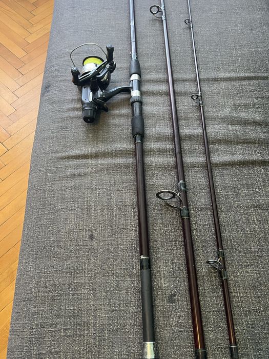 Vand Lanseta Spro si mulineta Shimano Baitrunner 6000