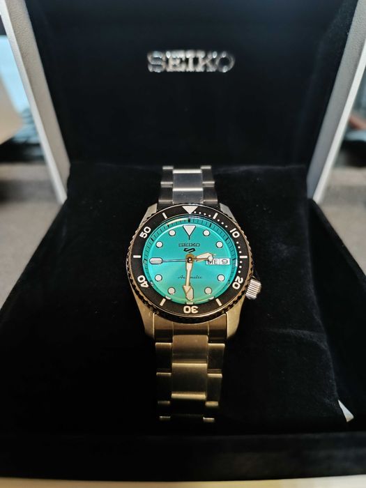 НОВ Мъжки часовник Seiko 5 Sports SRPK33K1, Гаранция 24 месеца