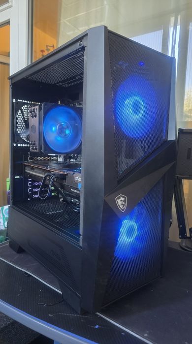 Мощен геймърски компютър - i7-9700K / RX 6700 XT 12GB / 16GB RAM / 512GB NVMe