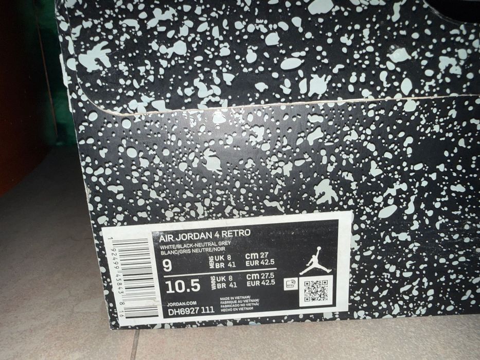 Jordan 4 military black