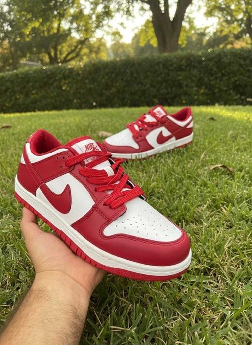 Nike Dunk Low Red - University Red - Adidasi Fete Baieti