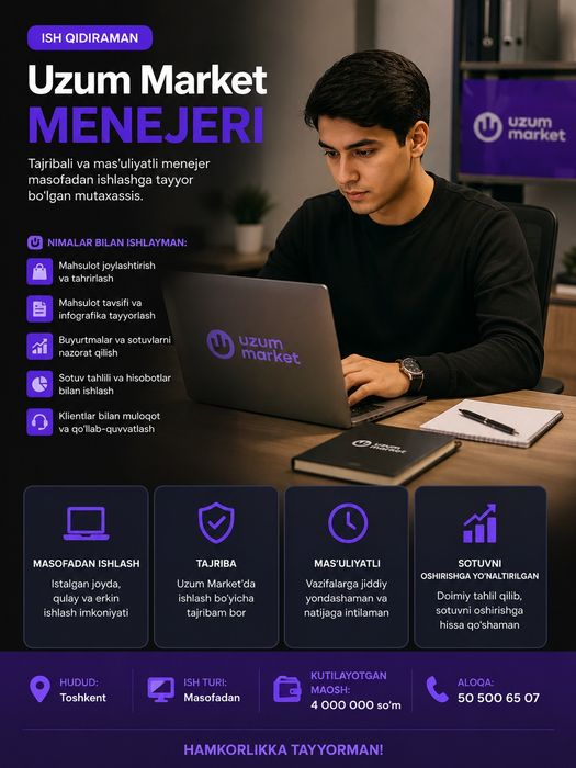 Uzum market menejer