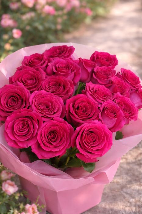 Свежие букеты цветов