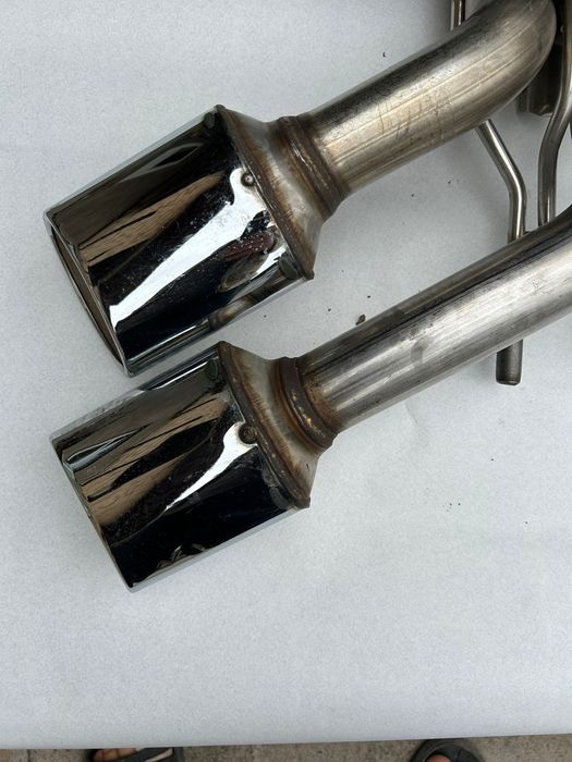 Выхлоп амг  гелендваген