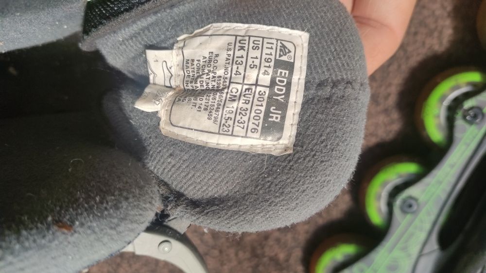 Role Eddie jr K2, calitate, mărime 32-37, au costat 300 lei