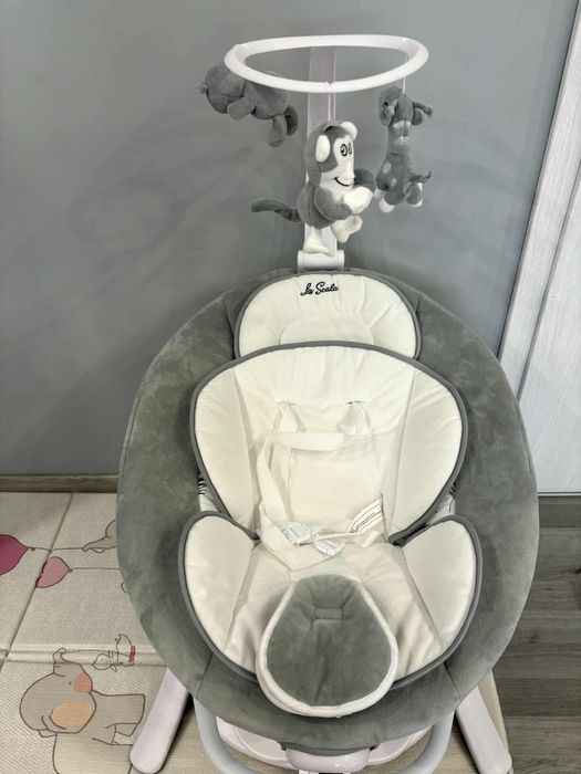 Електрическа люлка шезлонг 2в1 Cangaroo La Scala