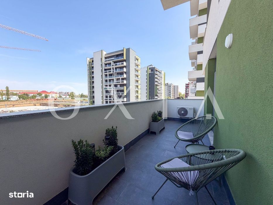 OX758 Ateneo, Prima Inchiriere, Amenajari Moderne