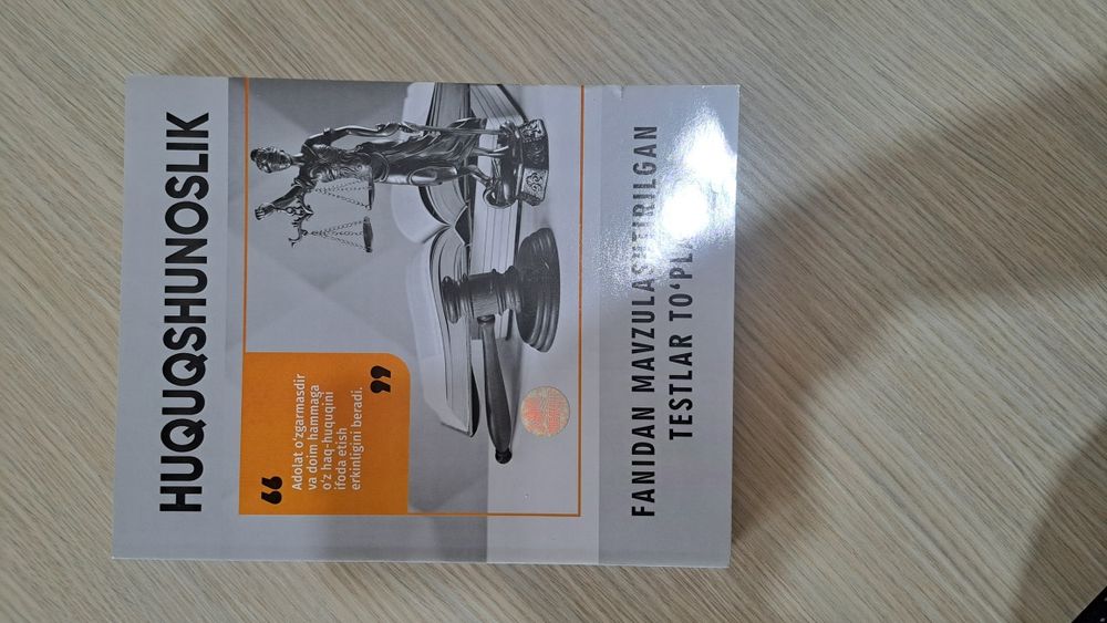 Mavzulashtirilgan Test kitob