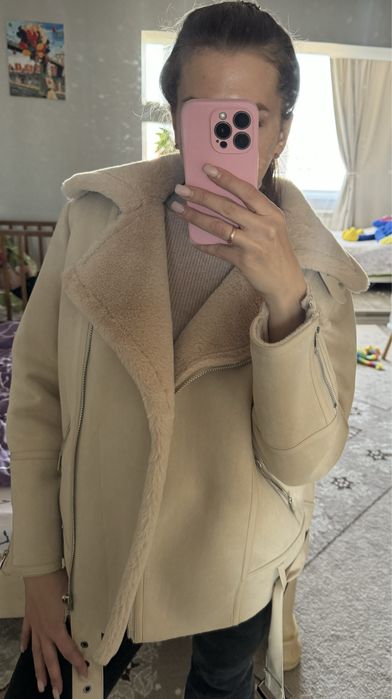 Дубленка новая женская