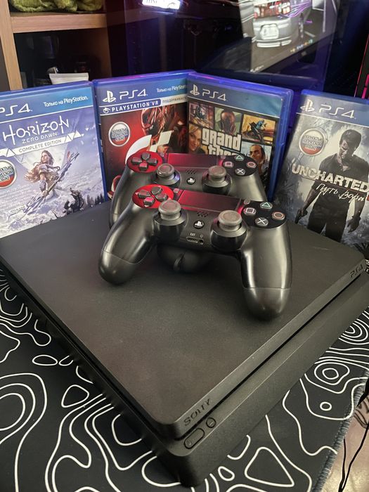 Продам Playstation 4 slim 500gb