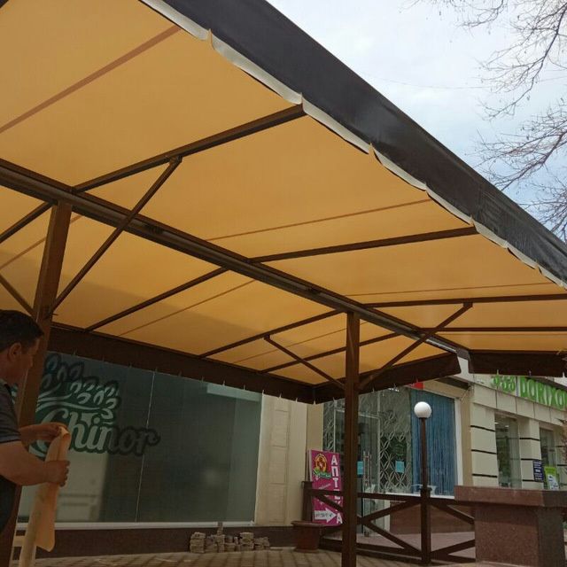 Баннер ва банер тент навес забор установка ва бассейн закрыть