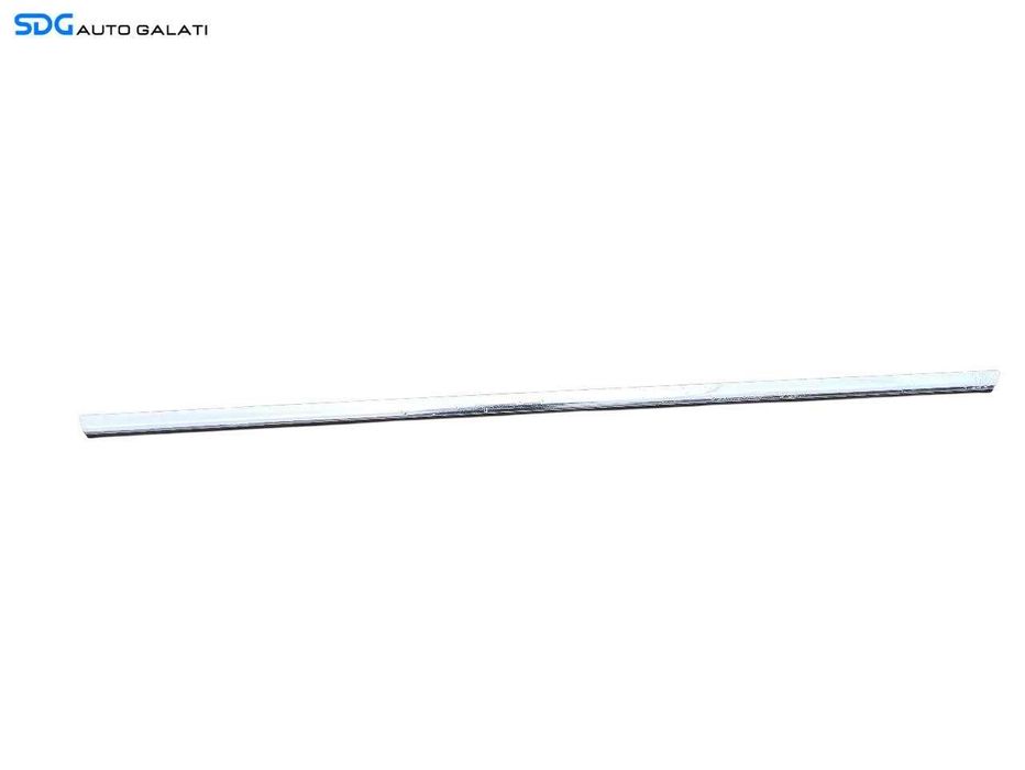Perie Bandou Cromat pentru Geam Sticla de pe Usa Portiera Dreapta Spate Audi A4 B9 Berlina Sedan 2015 - 2025 [LS0174]