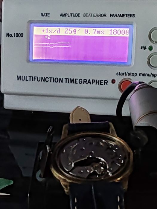 Ceas Beleco Int Manuala 34 mm Funcționează excelent!