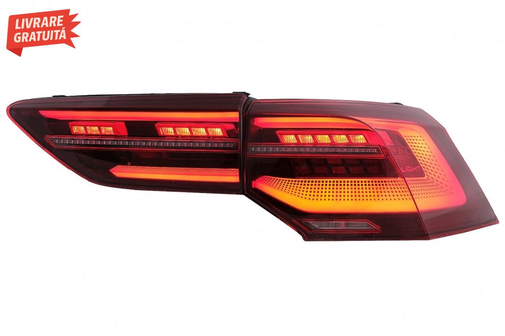 Stopuri Full LED VW Golf VIII Hatchback Mk8 MQB (2020-Up) cu Semnal Di