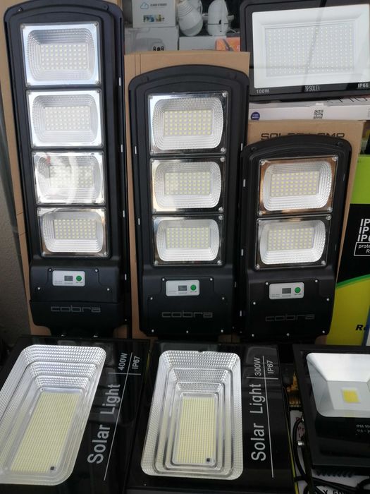 Соларна Led улична лампа, водоустойчива, 800W