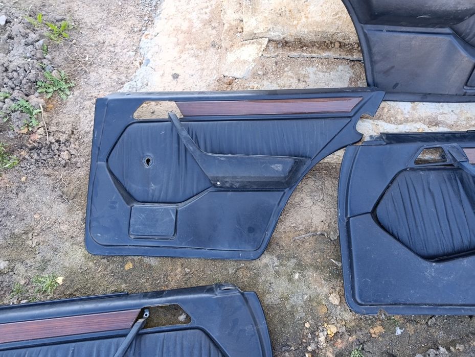 Кожаный салон черный