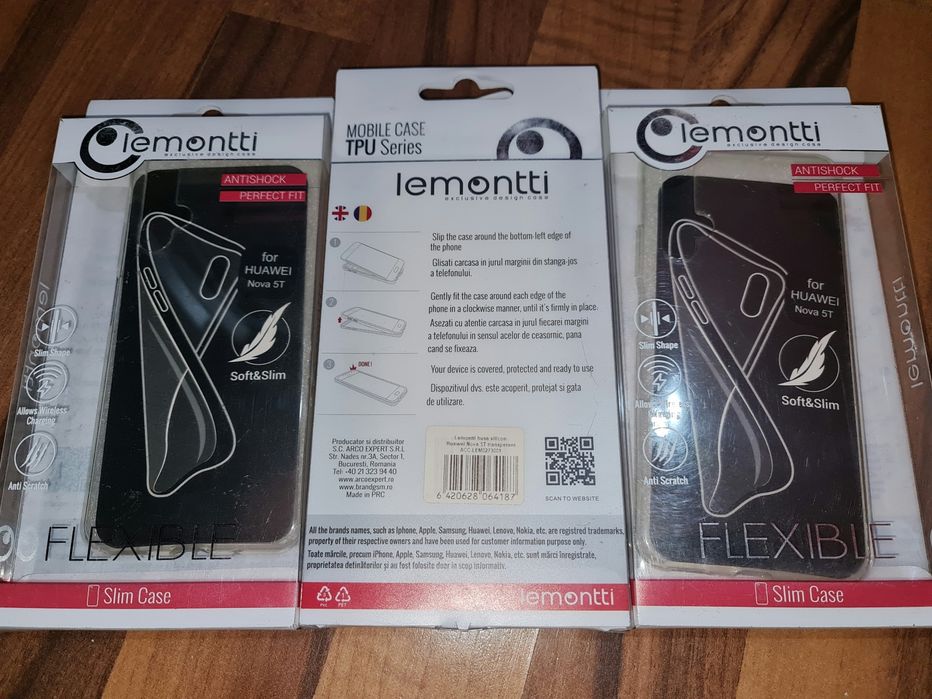 Husa silicon originala Lemontti Flexible Slim Case Huawei Nova 5T