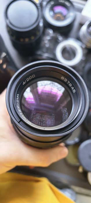 Объектив Юпитер 21М 200мм F4