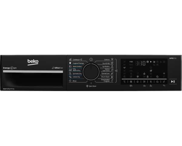 Нова инверторна пералня със сушилня Беко/Beko  B7DFT68442WBPB  8/5 кг