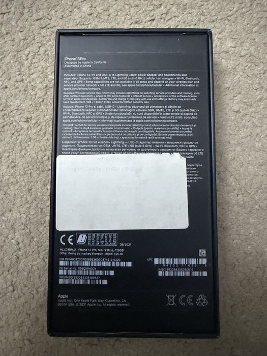 Iphone 13 Pro, Sierra Blue 128gb Impecabil