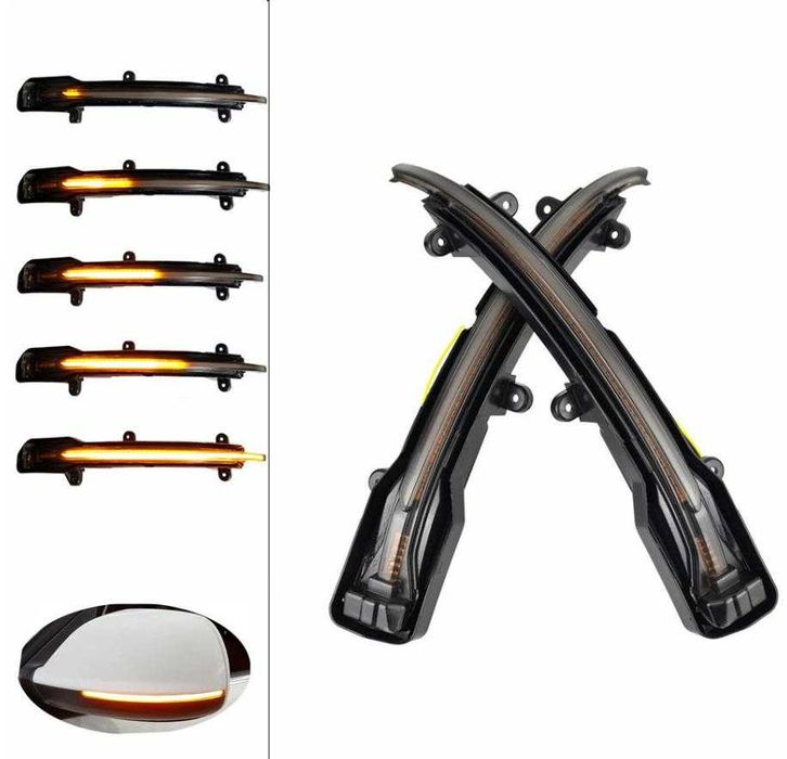 LED Бягащи мигачи Audi Q5 8R и Q7 4L Динамични Canbus. Гаранция ЛЕД