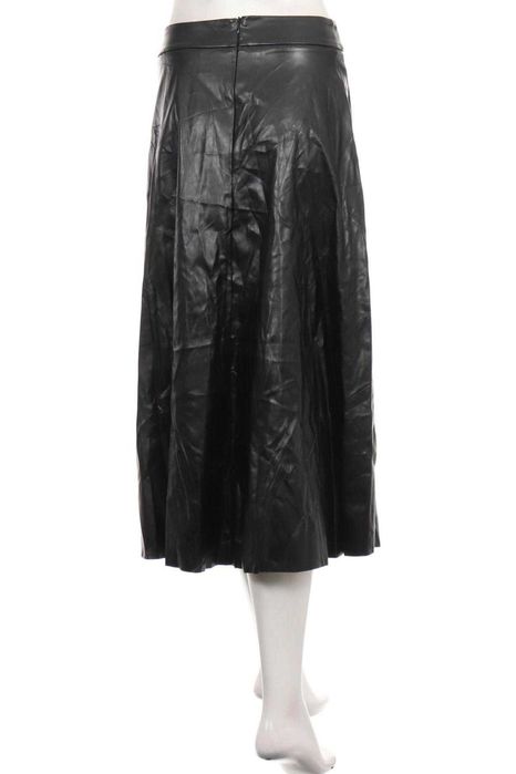 Чисто нова дълга черна кожена пола "Shein" / "Шейн" номер 36 размер S