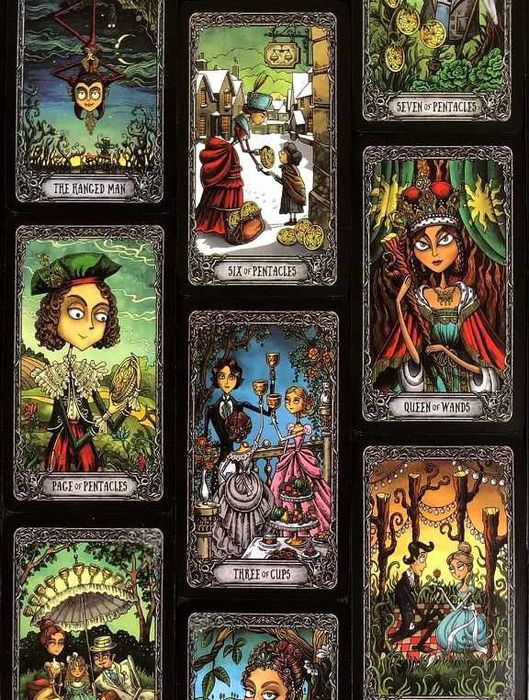 Карты МАК Таро Тёмного особняка (The Dark Mansion Tarot), разм. 6*10.