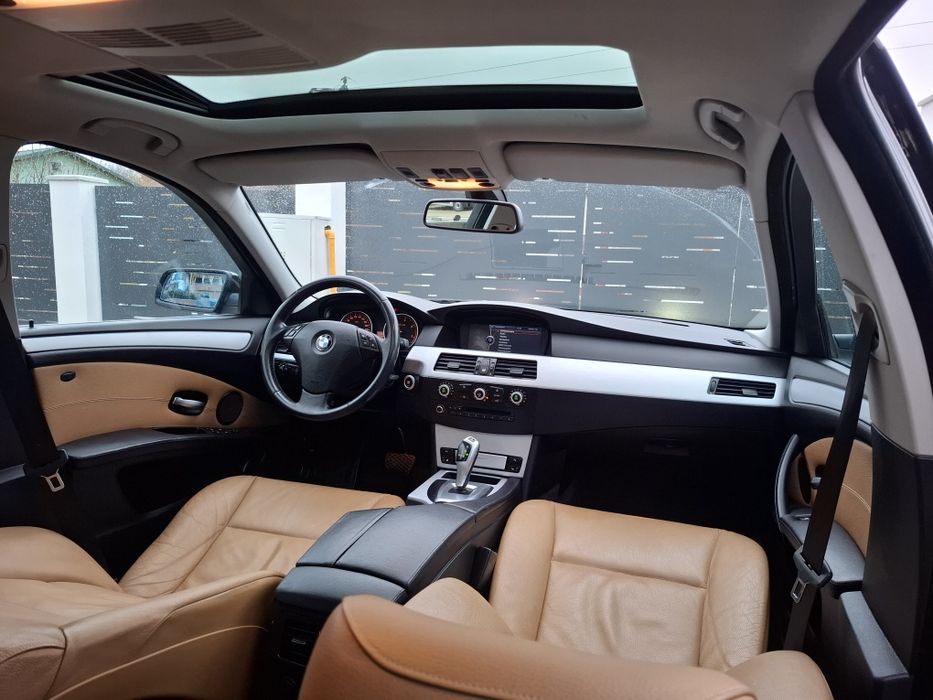 BMW 520/E 60/2010/Automat/Navigatie/Xenon/Trapa/Piele/Germania/Euro 5