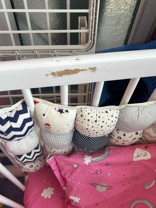 Детска Кошара с матрак и обиколи