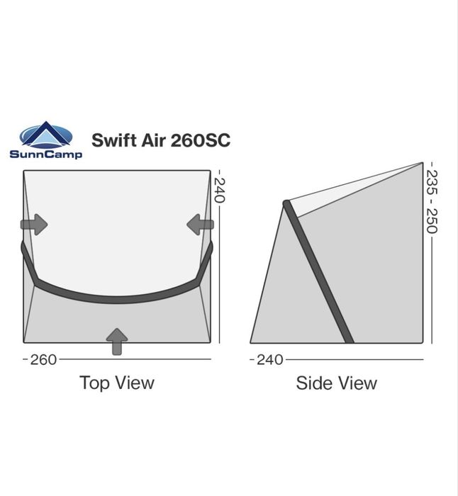 Форселт Sunncamp Swift 260 SC Air