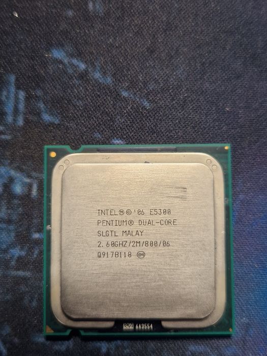 Intel '06 E300 Pentium Dual Core SLGTL MALAY. 2.6 0GHZ/2m/800/06 Q91B118