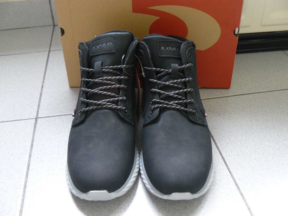 Ghete Barbati LOAP Noi,Originali In Cutie,Culoare Negru,Marime 44