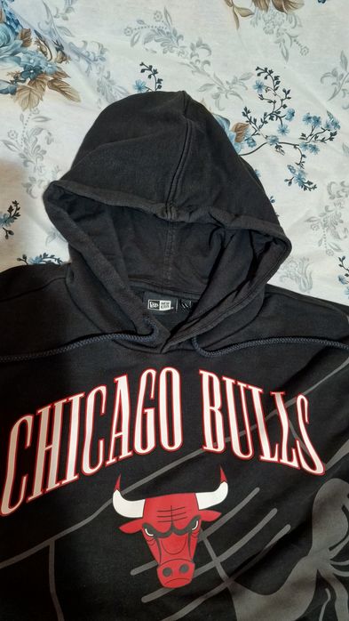 Суичър (hoodie) Chicago Bulls NBA[ NAW ERA ]размер L