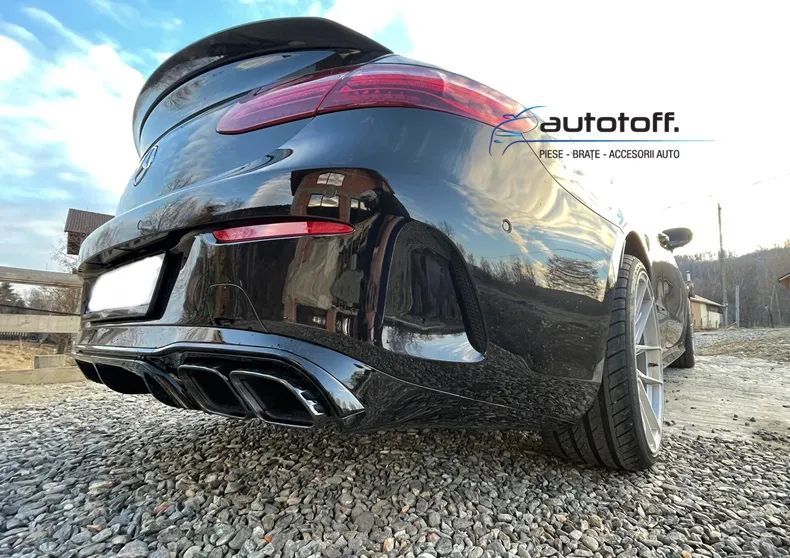 Difuzor 63AMG Mercedes C238 (2016+) Full negru lucios