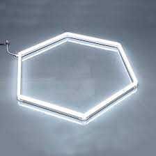 Tavan led honeycomb - lumina rece, neutra sau CCT - 1, 2, 3 hexagoane