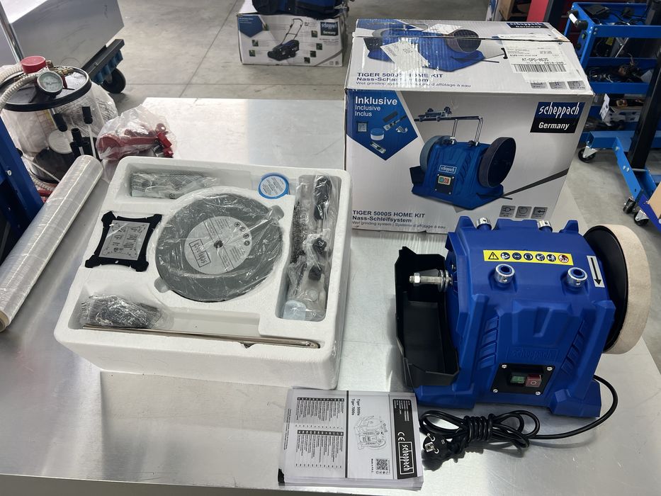 Машина за водно заточване Scheppach Tiger 5000s