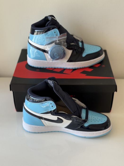Air Jordan 1 Retro UNC Patent Verificare Colet Full Box marimi 35,5-45