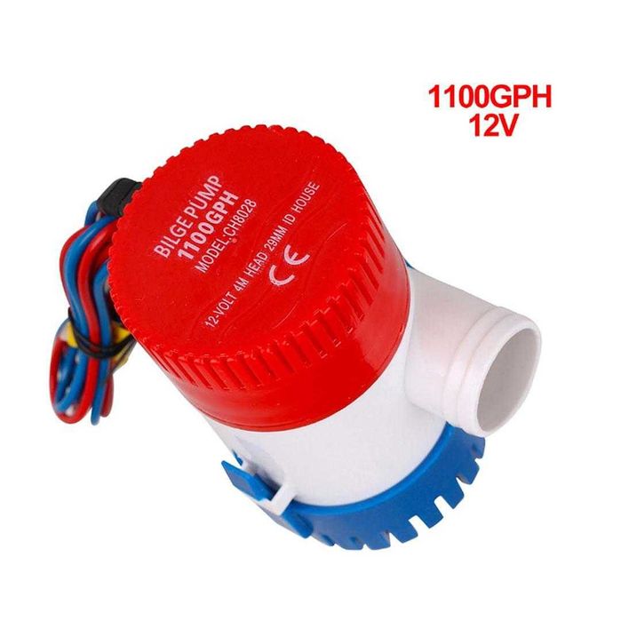 Отводнителна потопяема помпа, 12V, 1100GPH