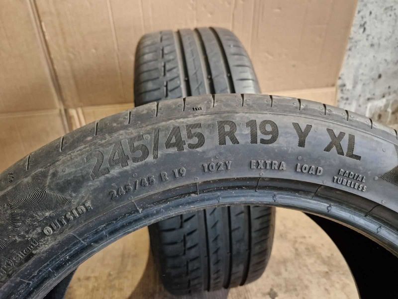 2 Continental R19 245/45
летни гуми DOT0319
