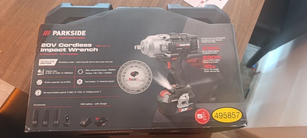 Pistol impact Parkside