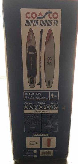 SUP Stand Up Paddle Coasto Turbo  14" Nou Sigilat!
