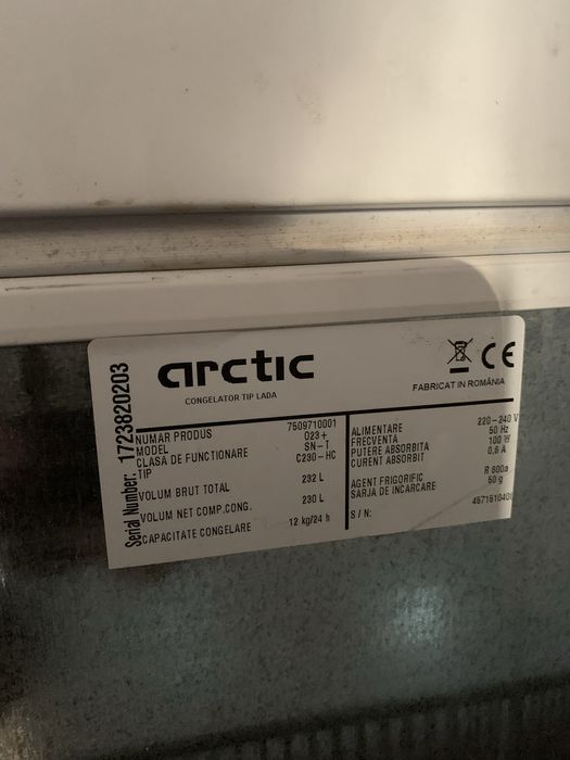 Lada frigorifica Arctic