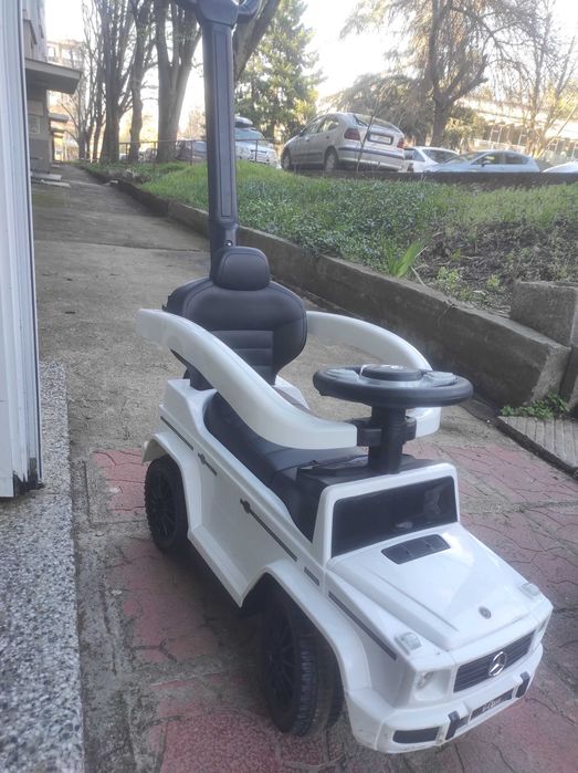 Кола за яздене и бутане Джип Мерцедес G-360 Foot to floor Ride-on