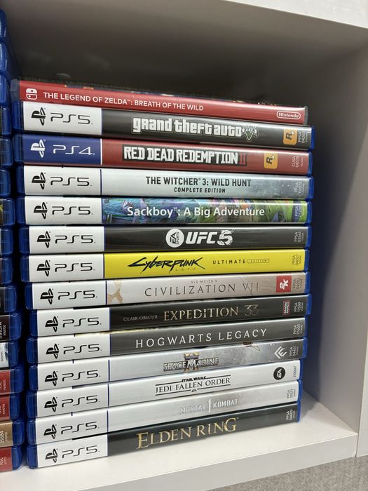 Продам диски Ps5 и Ps4